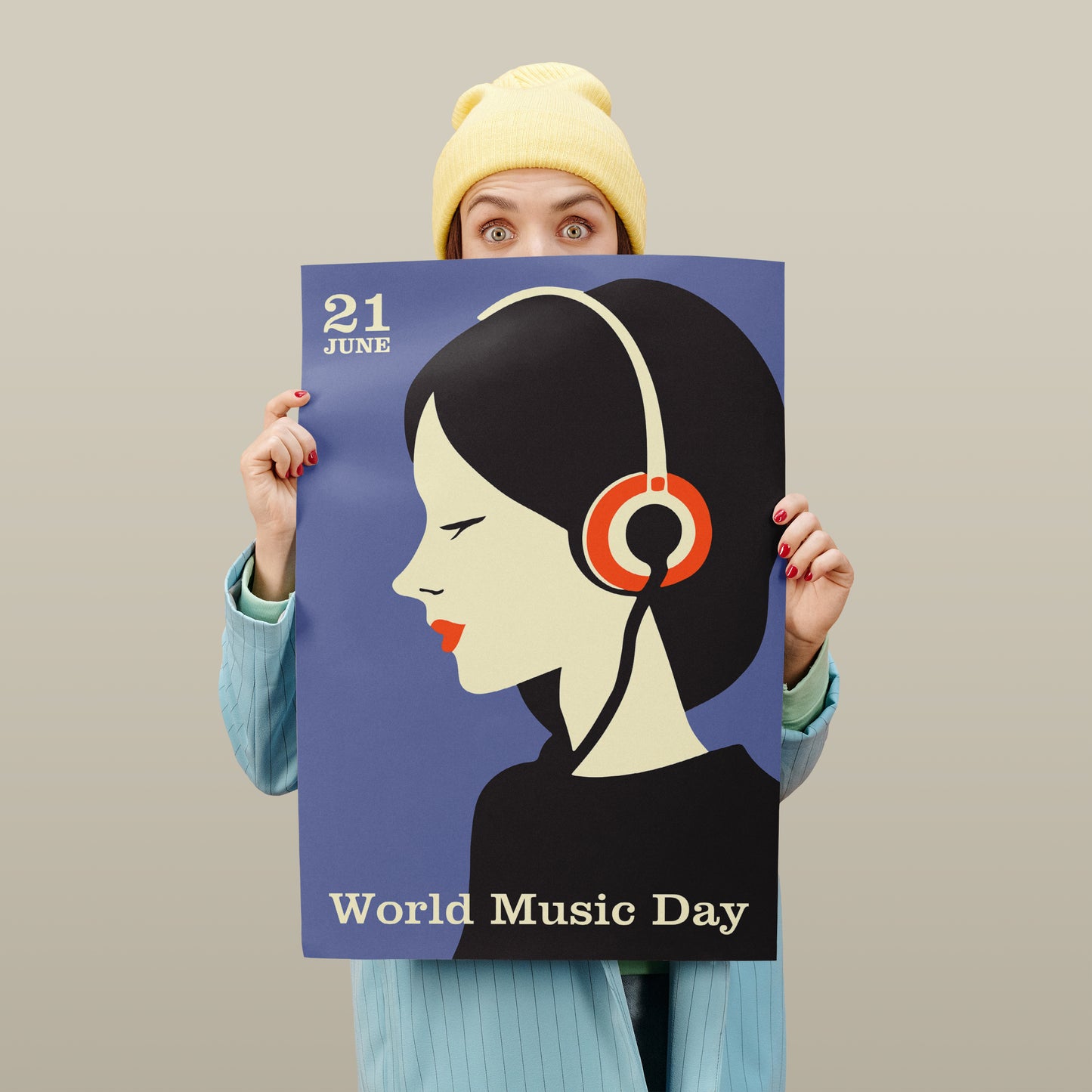 World Music Day 21 June Poster