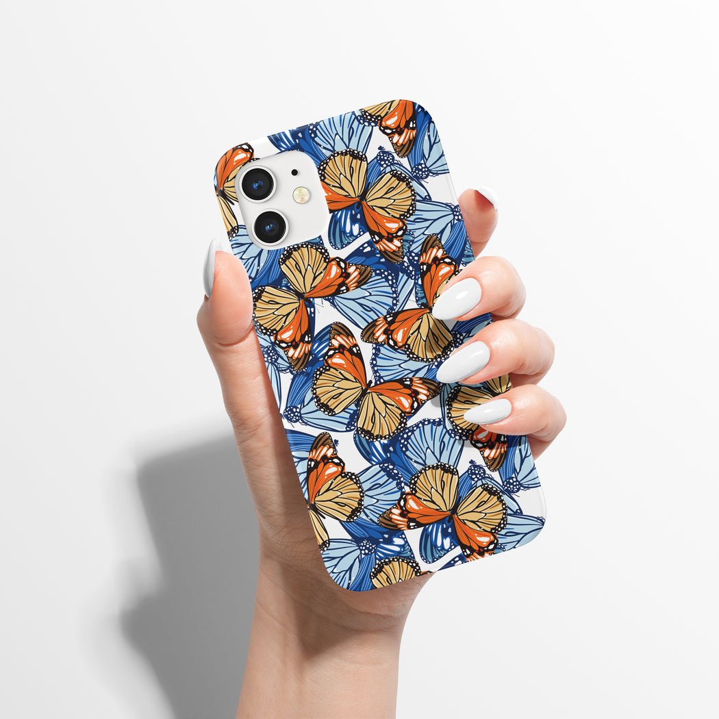 Butterflies Nature Lover Pattern iPhone Case