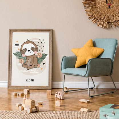 Sloth Poster