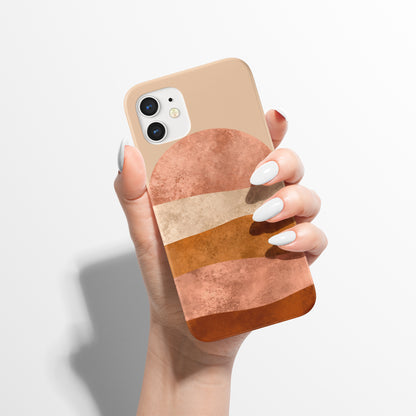 Painted Boho Sun iPhone Case