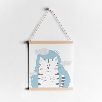 Cute Kitty Print