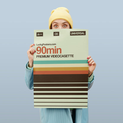 90min Premium Videocasette Poster