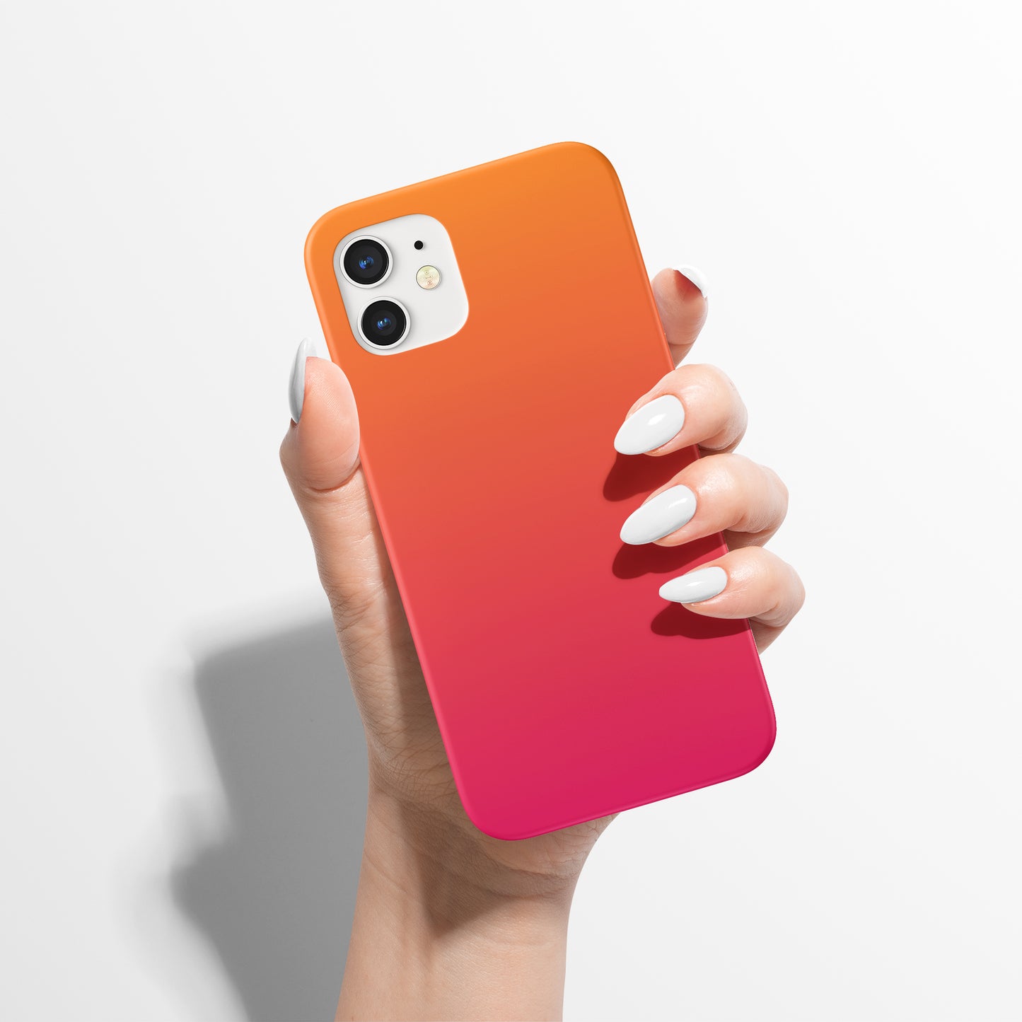 Pink Orange Gradient iPhone Case