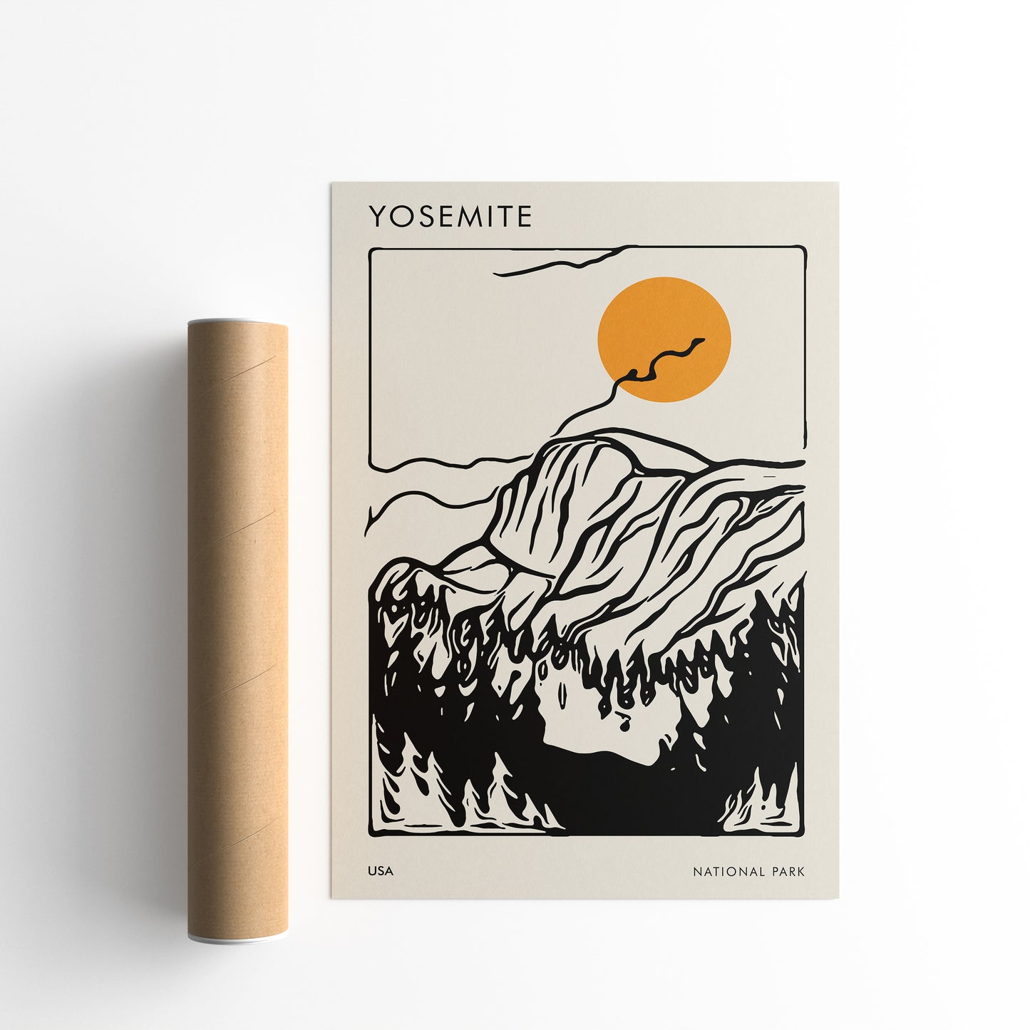 Yosemite National Park Poster