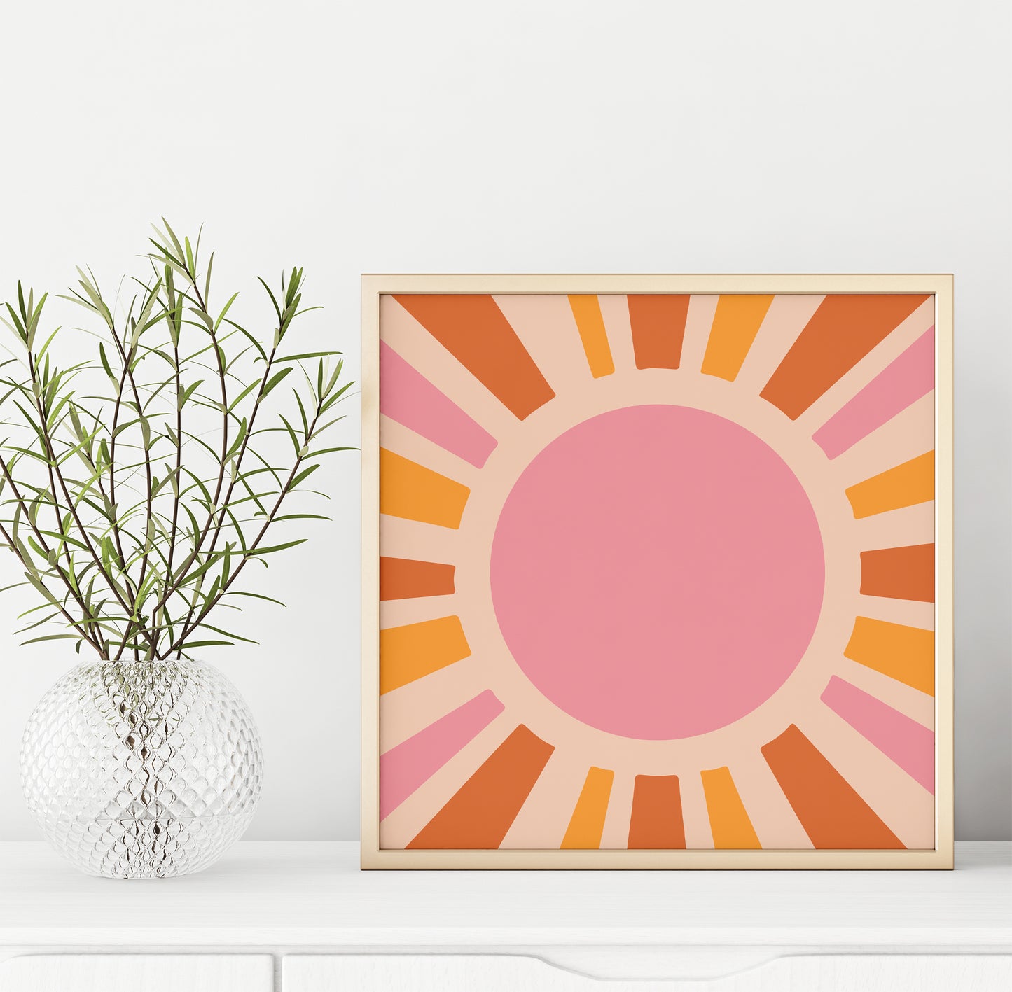 80s Inspired Sun Print - Shop posters, Art prints, Laptop Sleeves, Phone case and more Online!