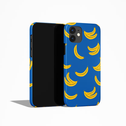 Blue Bananas iPhone Case