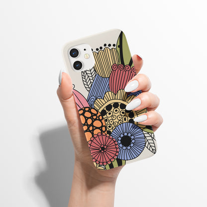 Rustic Vintage Floral iPhone Case