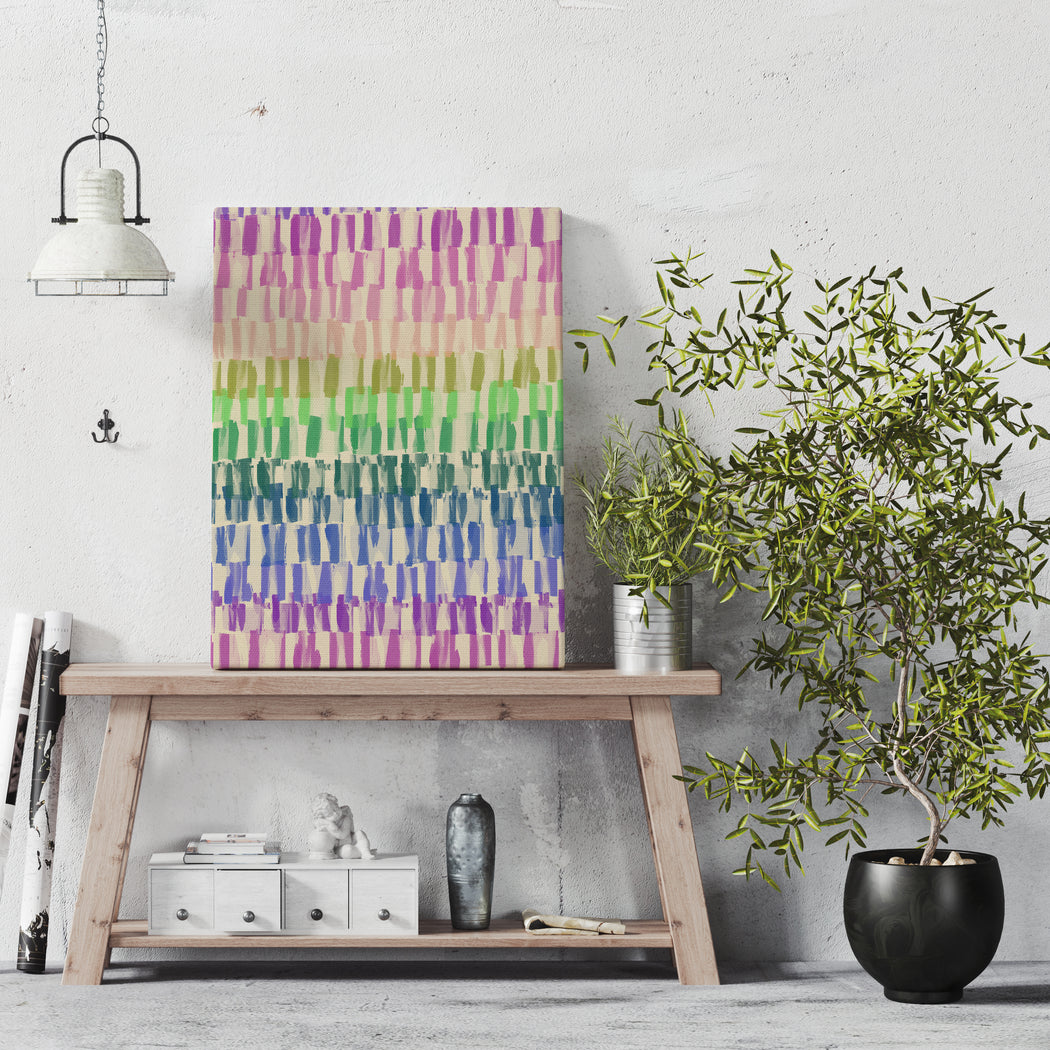 Abstract Colorful Painting Canvas Print