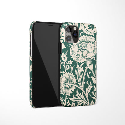 Green Floral iPhone Case