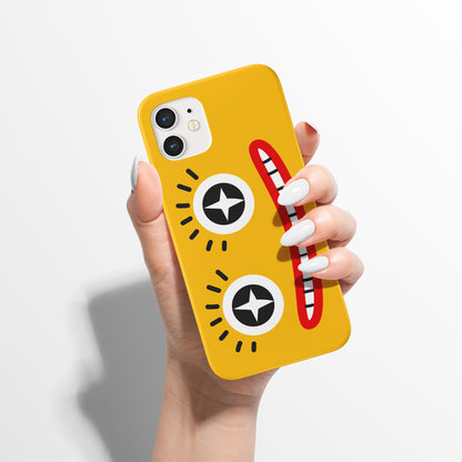 Smile Joker Yellow iPhone Case