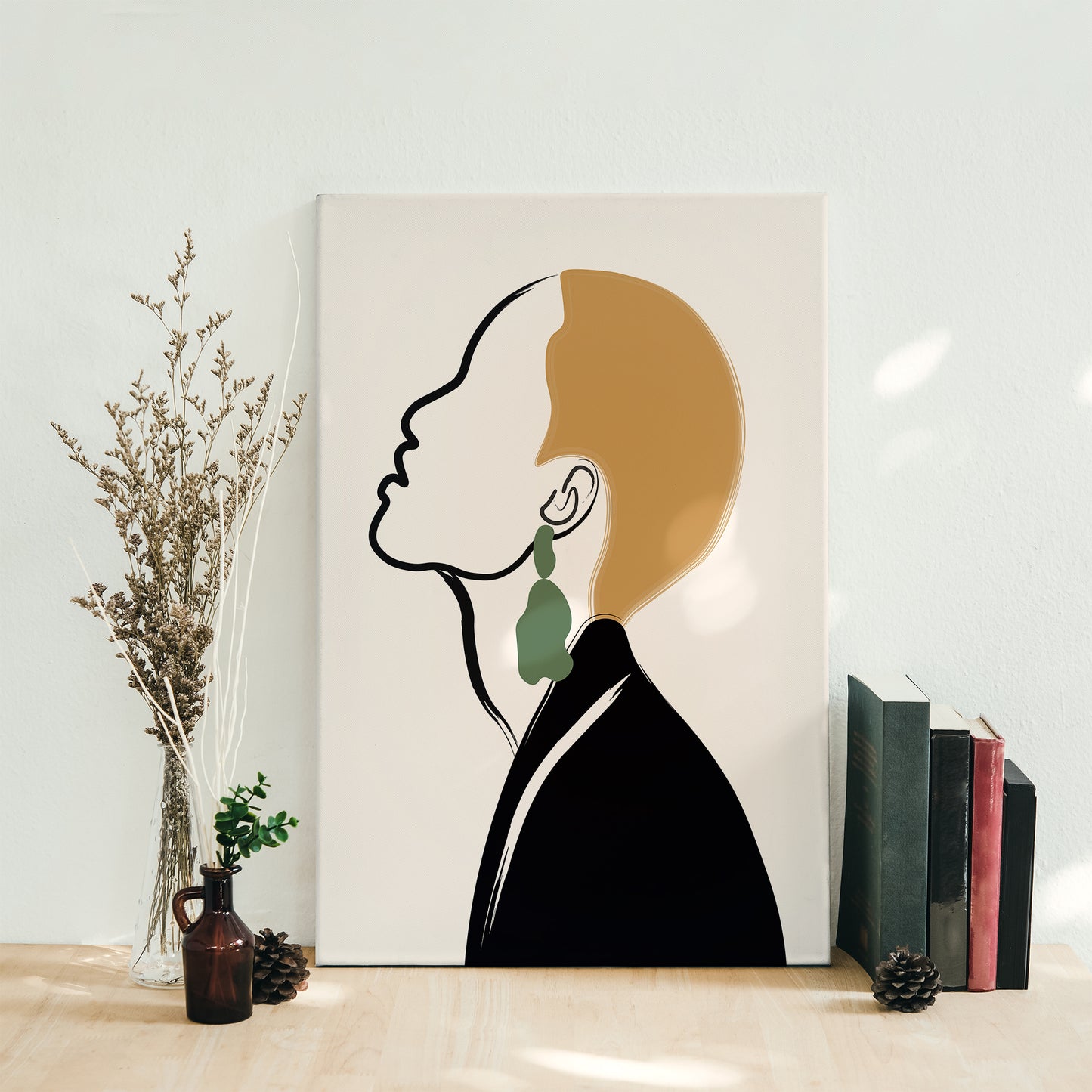 Fashion Model Canvas Print