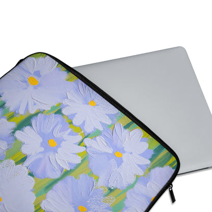 Painted Floral Art - Laptop Sleeve