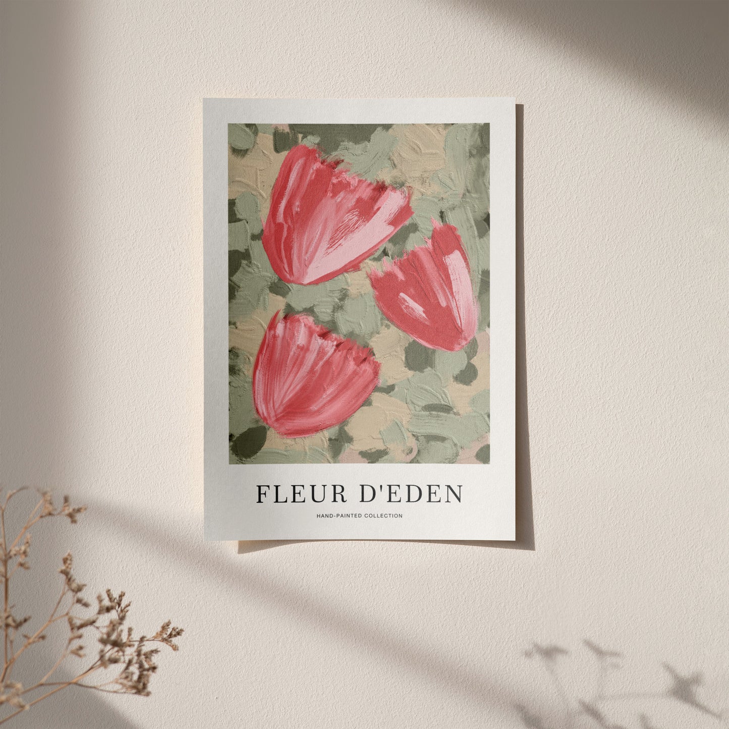 Fleur d'Eden Botanical Painted Poster