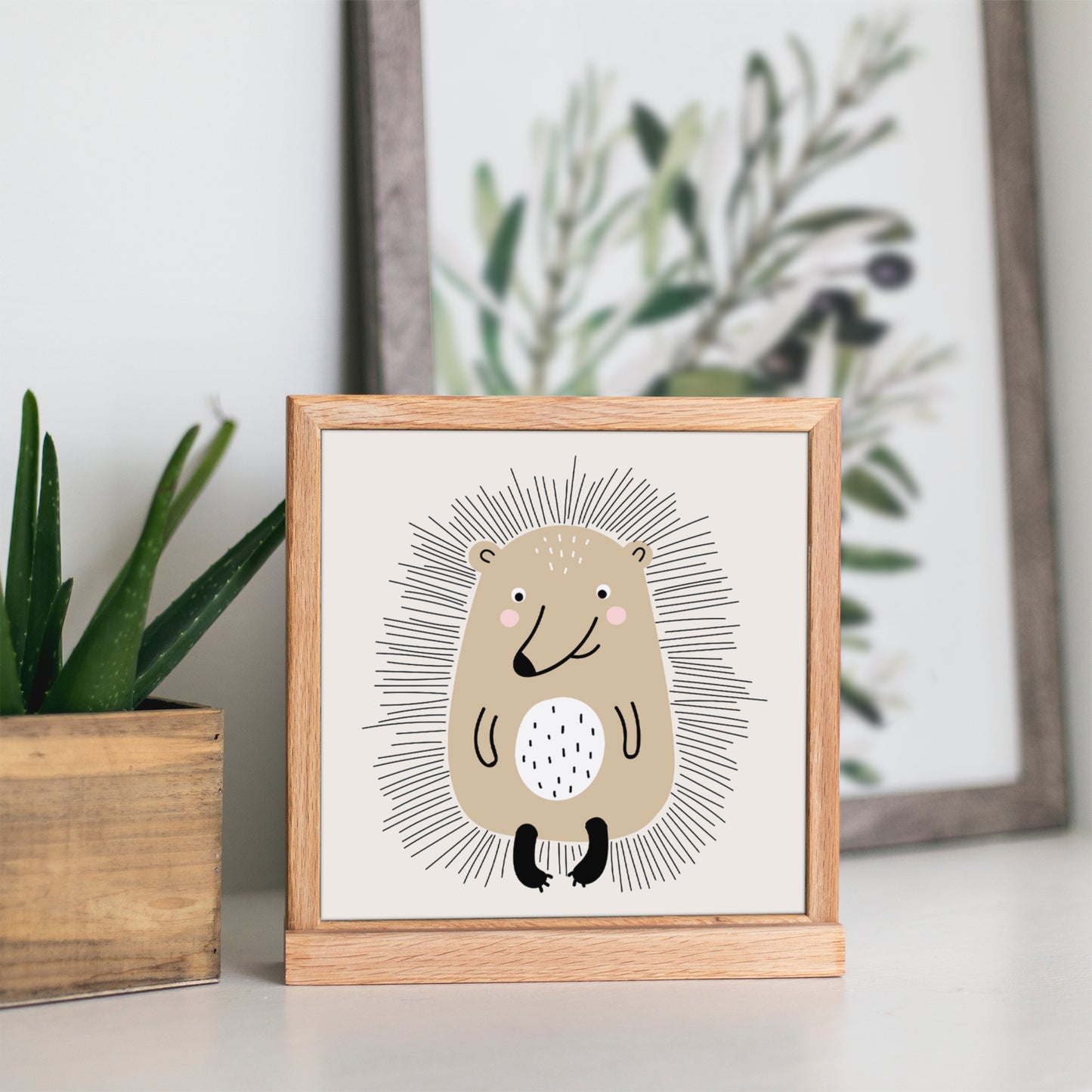 Little Hedgehog Print