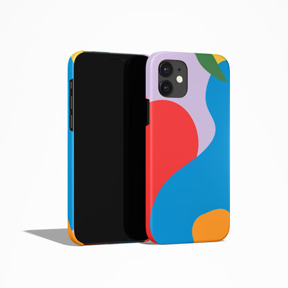 Colorful Mid Century iPhone Case