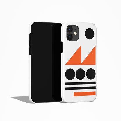 Bauhaus Geometric iPhone Case