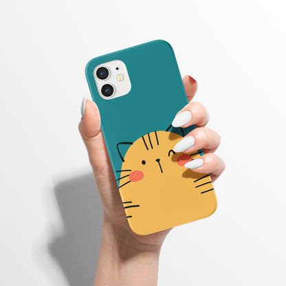 Yellow Pikachu Pokémon Cat iPhone Case