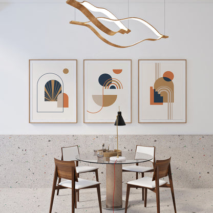 Set of 3 Modern Abstract Posters