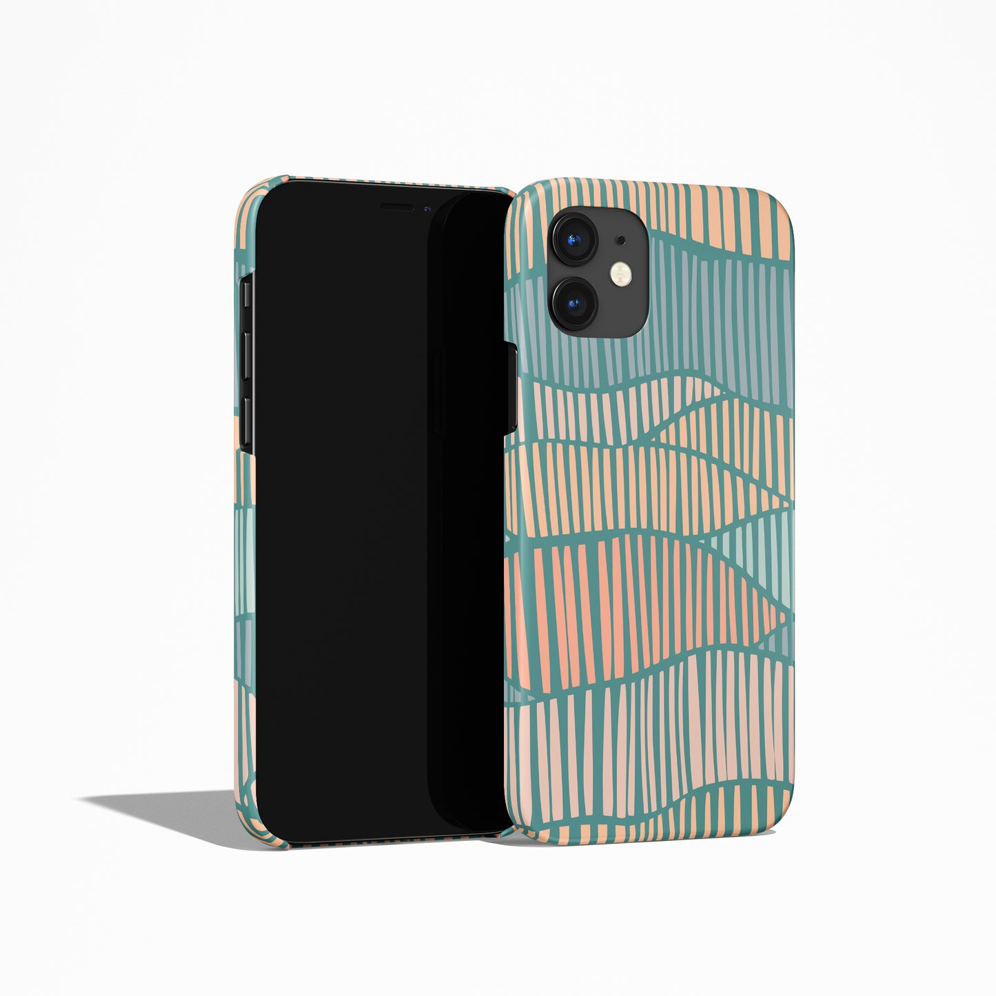 Modern Abstract Pastel Art iPhone Case
