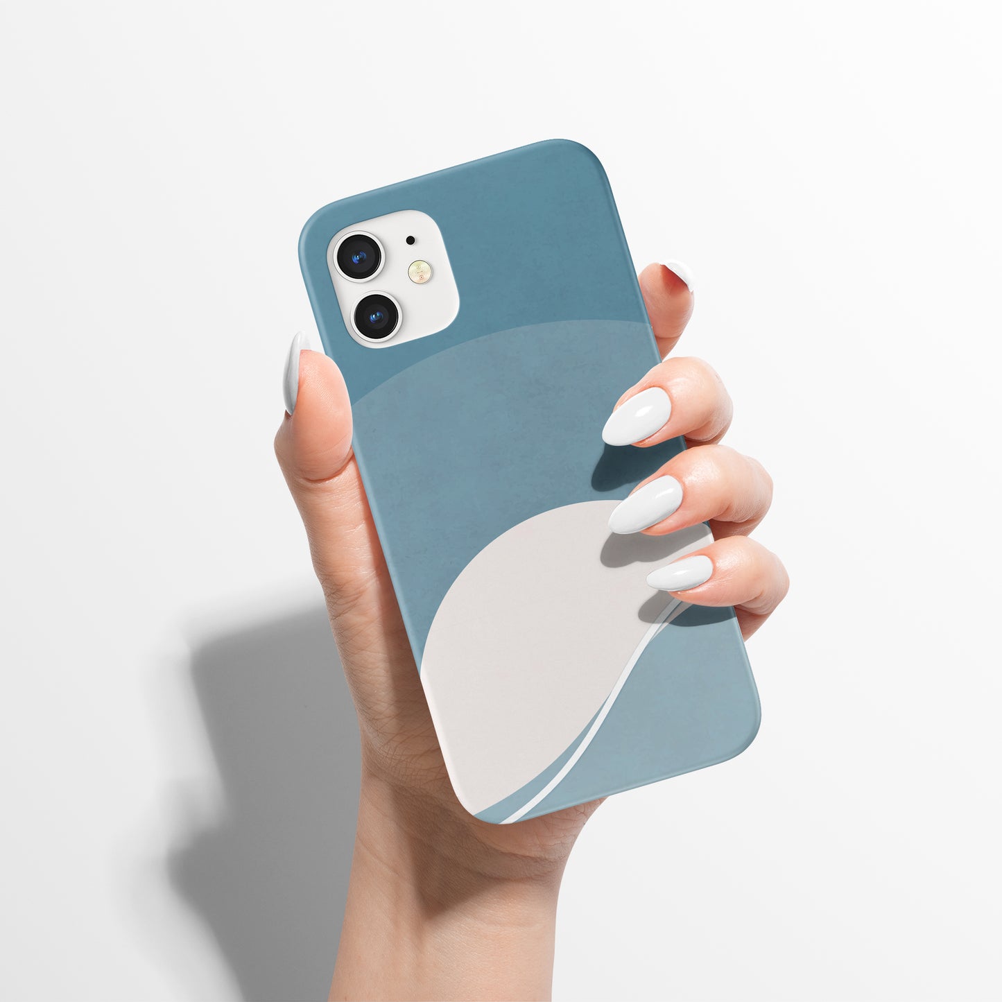 Blue Moon Aesthetic iPhone Case