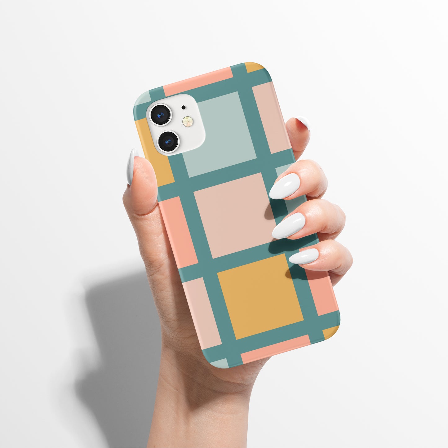 Bauhaus Checkered iPhone Case