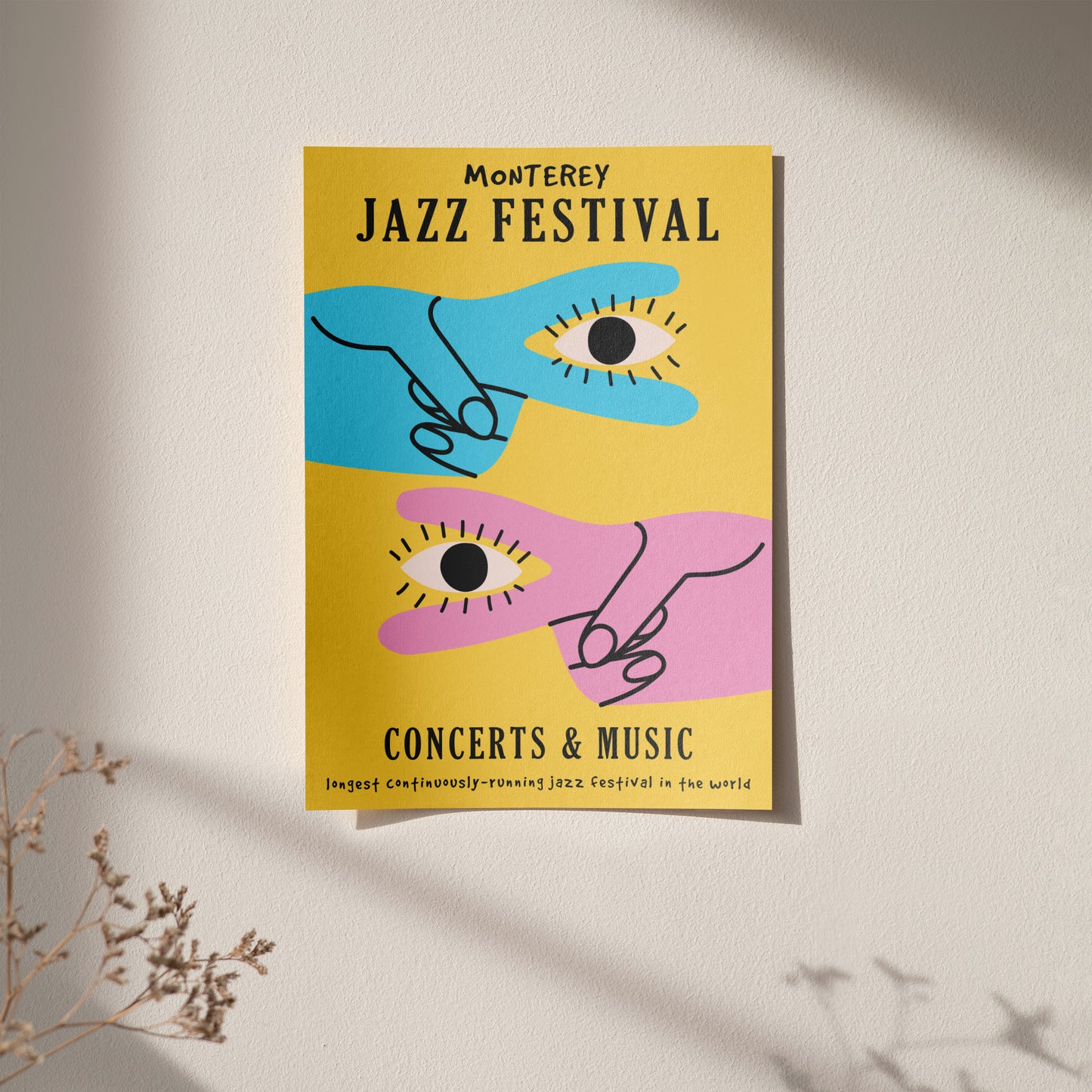 Jazz Festival, Monterey Poster