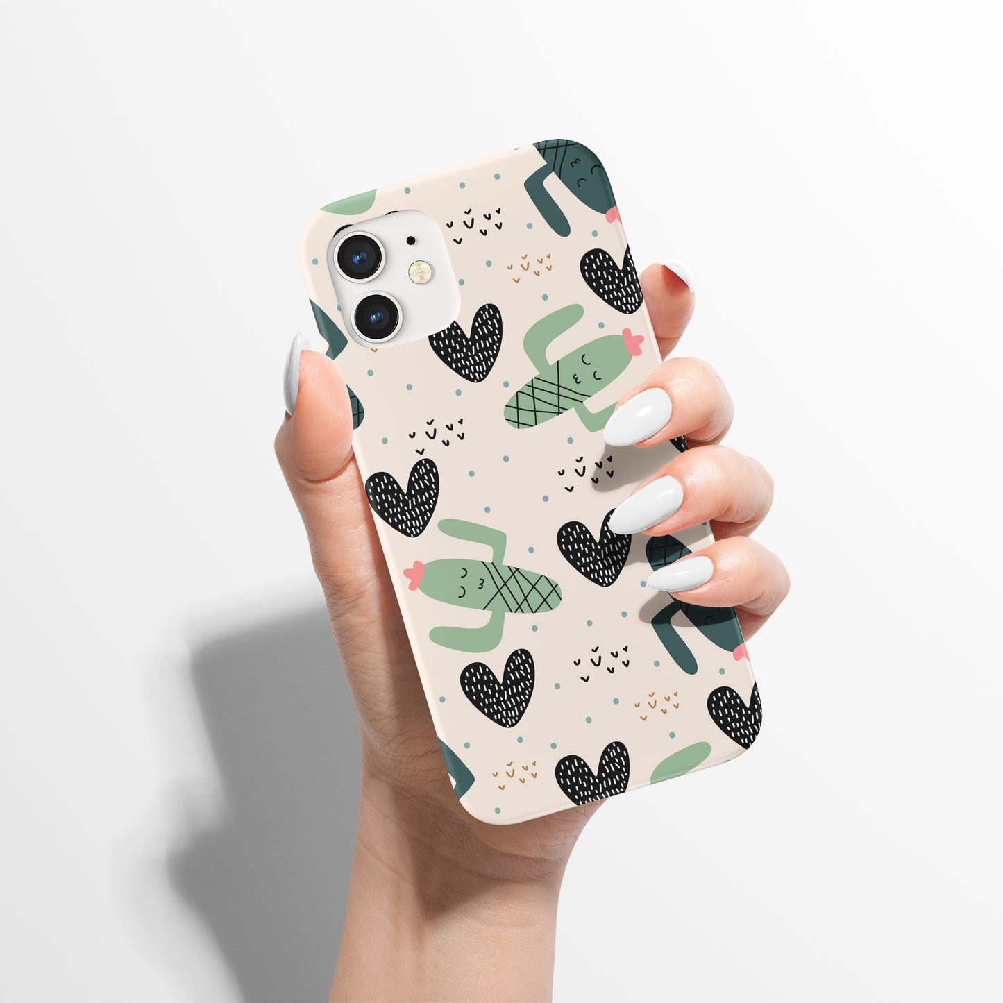 Crazy Happy Cactus iPhone Case