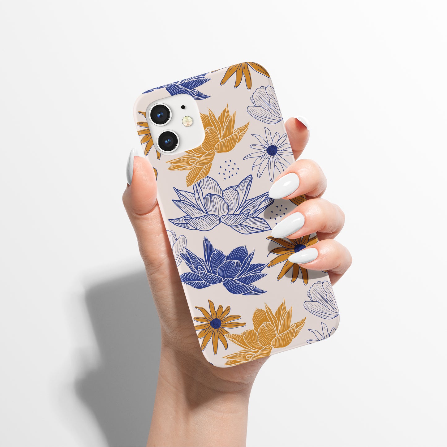 Rustic Delicate Flowers iPhone Case