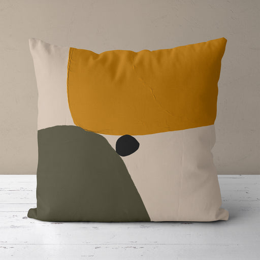 Modern Colorblocks Throw Pillow