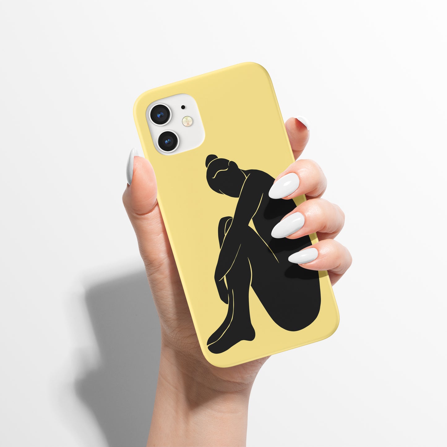 Sitting Woman iPhone Case