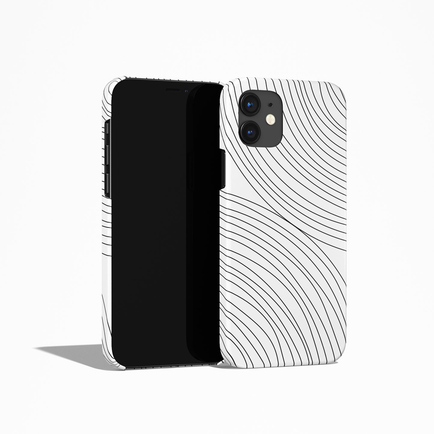 Black&White Minimalist iPhone Case