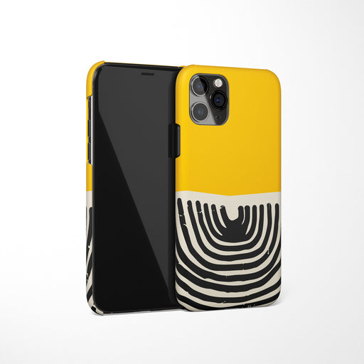 Yellow Illustration iPhone Case