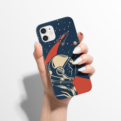 Nasa Cosmos Space Astronaut SpaceX iPhone Case