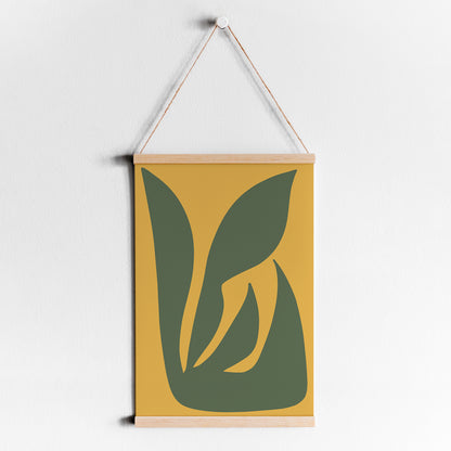 Green Leaf Poster