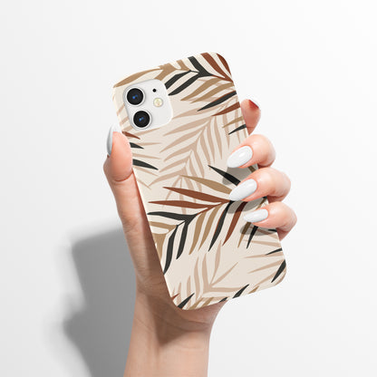 Bohemian Beige Jungle iPhone Case