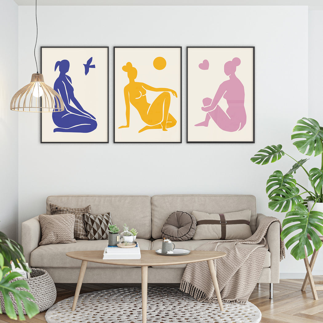 Set of 3 Girls Posters