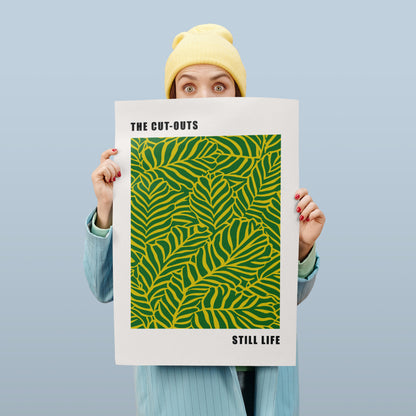 Green Sill Life Poster