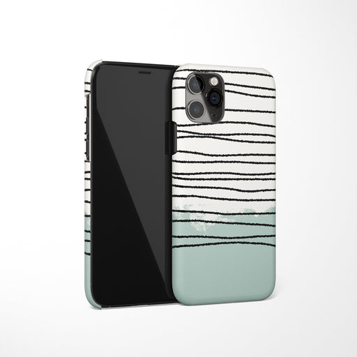 Mid Century Drawing iPhone Case 2