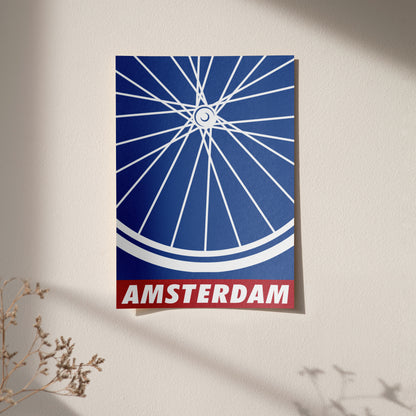 Amsterdam, Travel Poster
