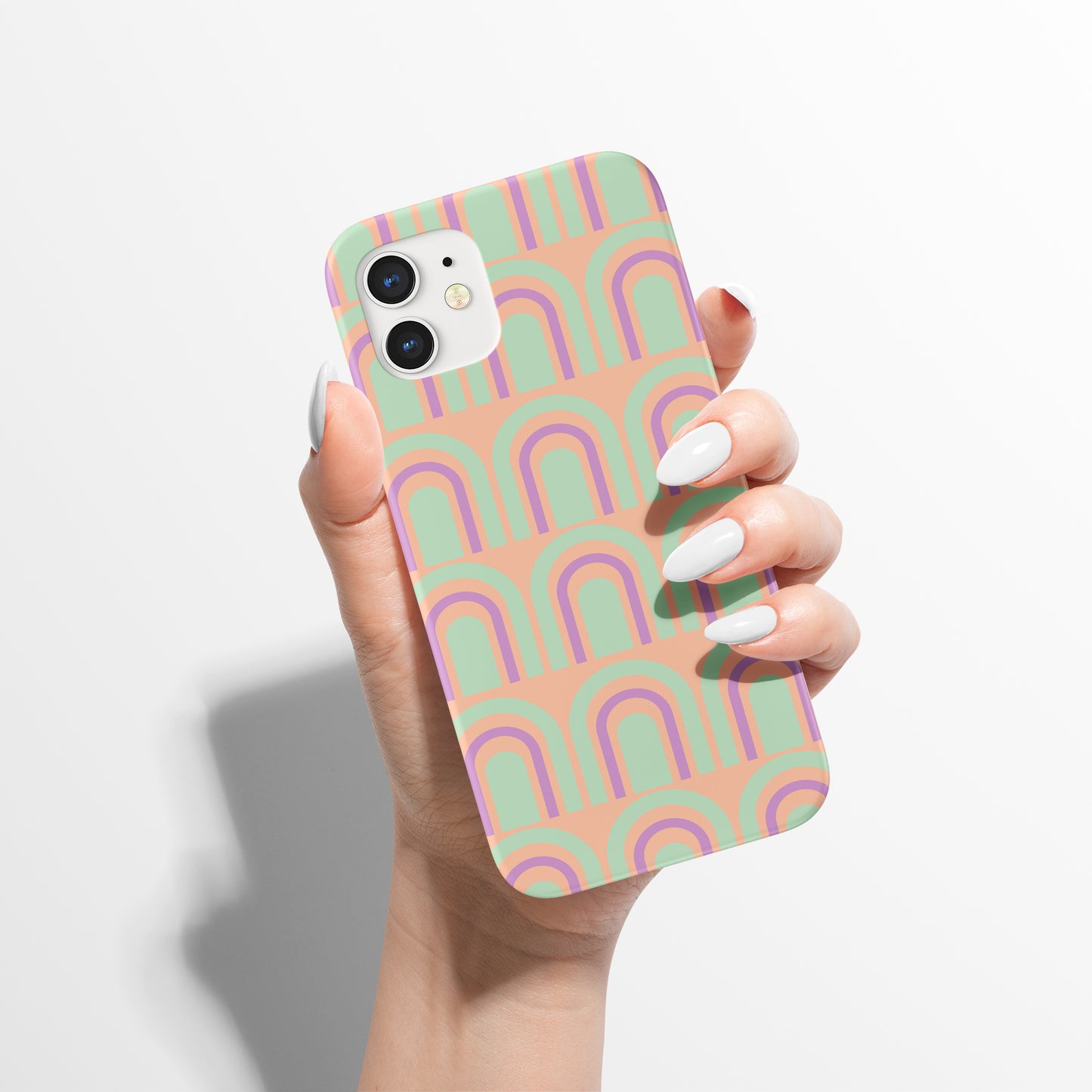 Pastel Morocco Pattern iPhone Case