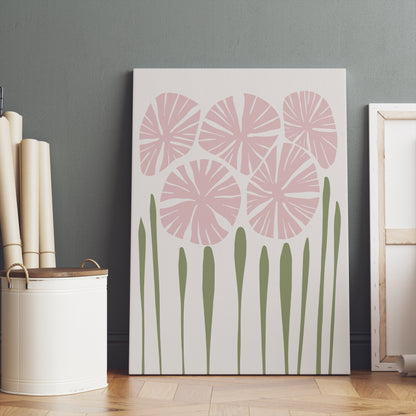 Pastel Feminine Canvas Print