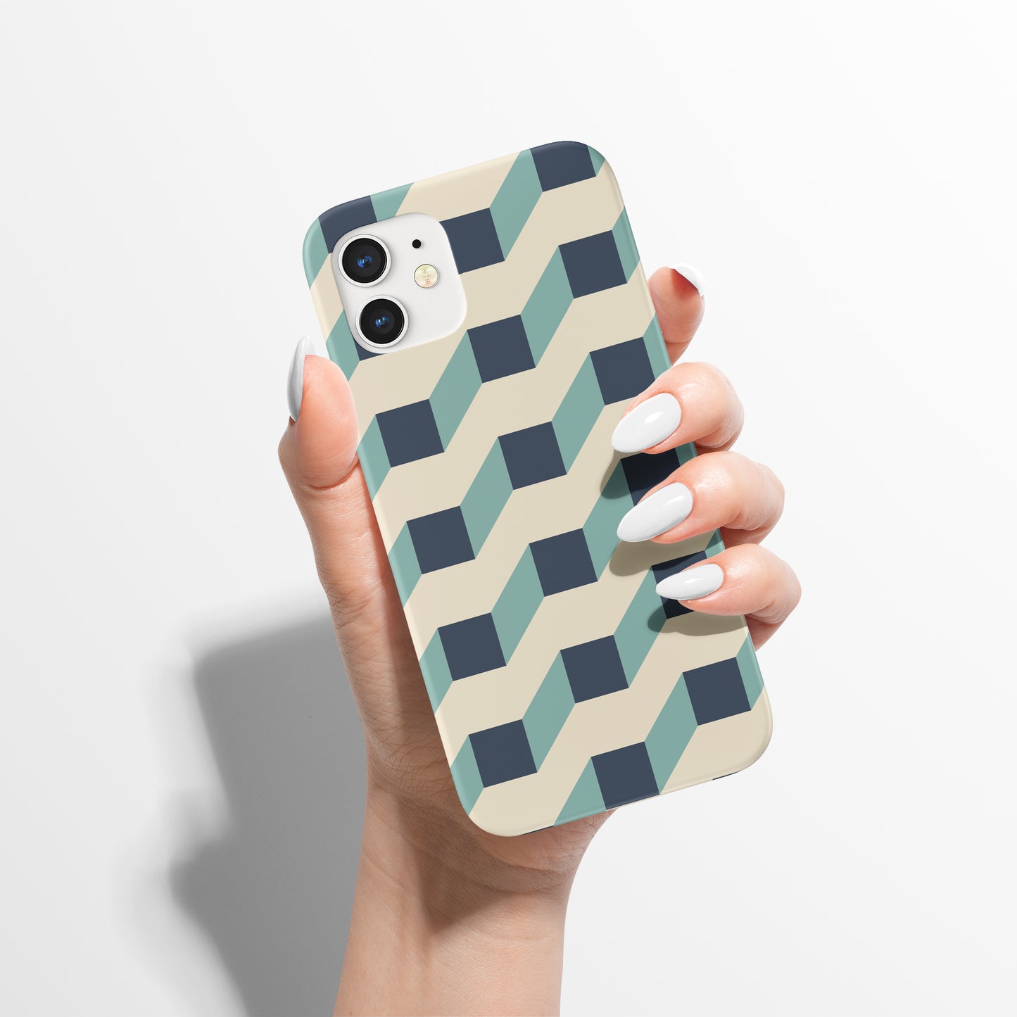 Bauhaus Modern Pattern iPhone Case