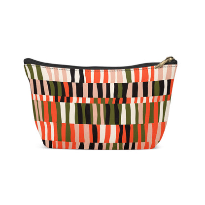 Mid Century Modern Pattern Makeup Bag