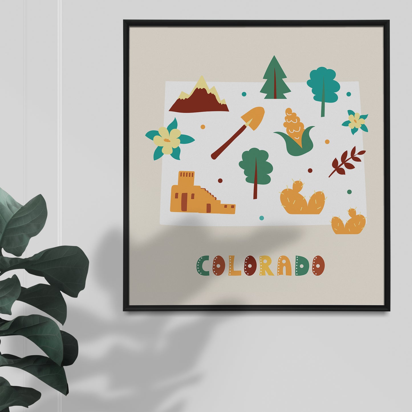 Colorado, Travel Print