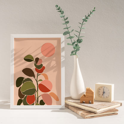 Mid-Century Nature Print