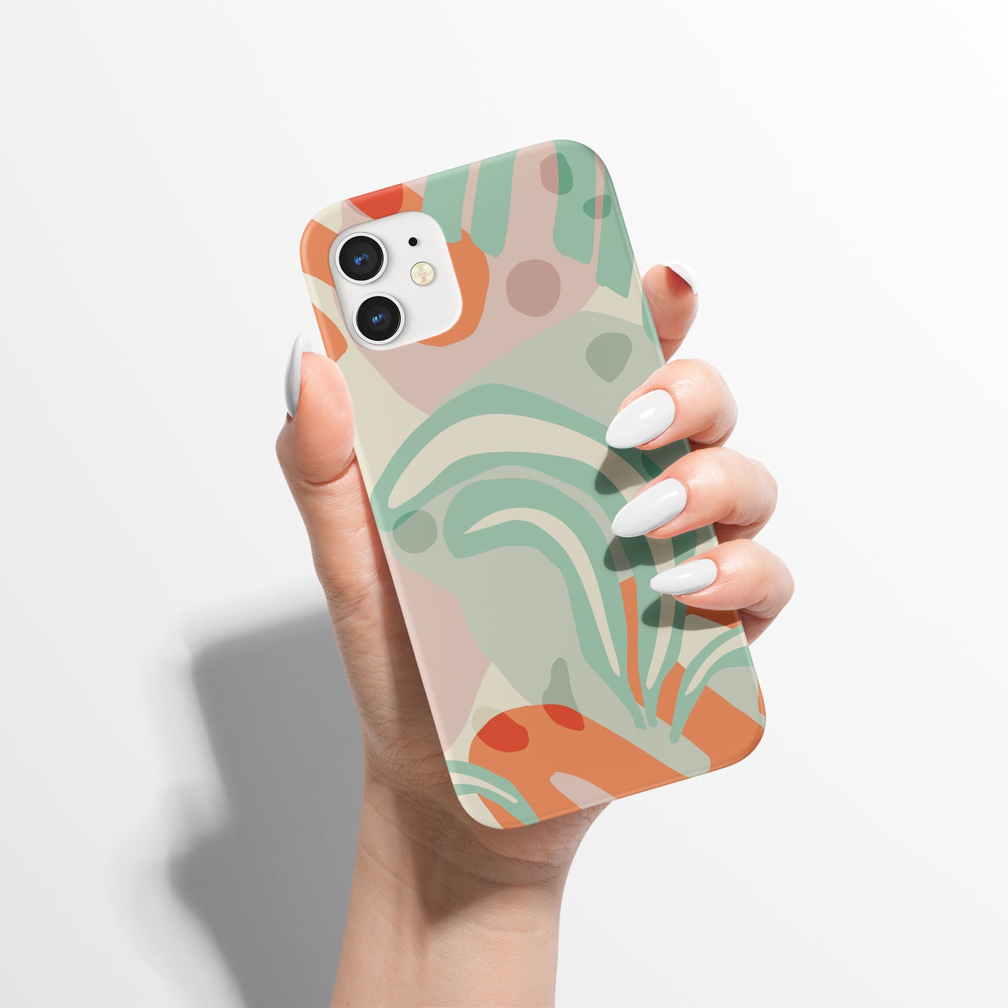 Mint Abstract iPhone Case