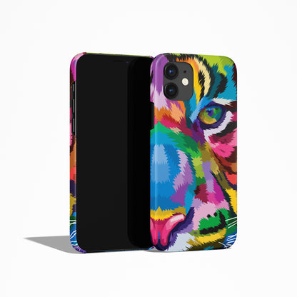 Colorful Psychodelic Lion iPhone Case
