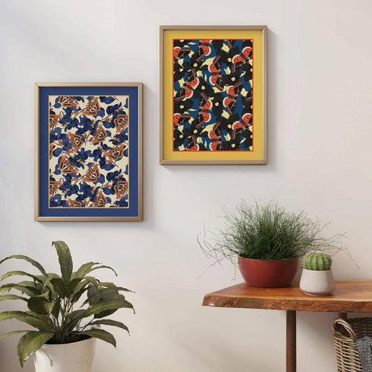 Set of 2 Boho Eclectic Prints - HypeSheriff