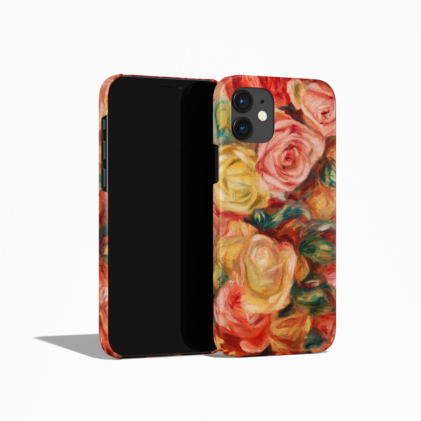 Painted Roses Floral iPhone Case