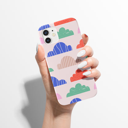 Colorful Clouds iPhone Case
